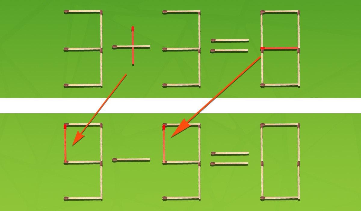 Isto mostra q a correspondência e para onde a mover para corrigir a igdade