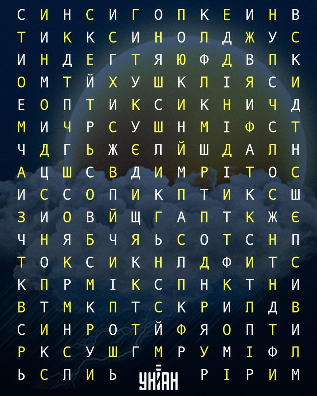 Consegues encontrar a palavra 'forecaster' em 11 segundos: uma espantosa ilusão de ótica Consegue encontrar a palavra